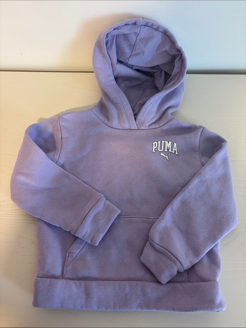 Puma Lavender Pullover Hoodie for Kids